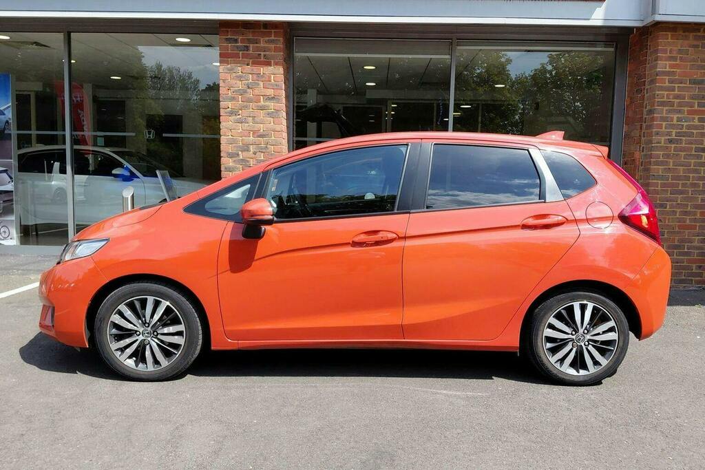 Honda Jazz 1.3 I Vtec Ex Hatchback Cvt Orange #6