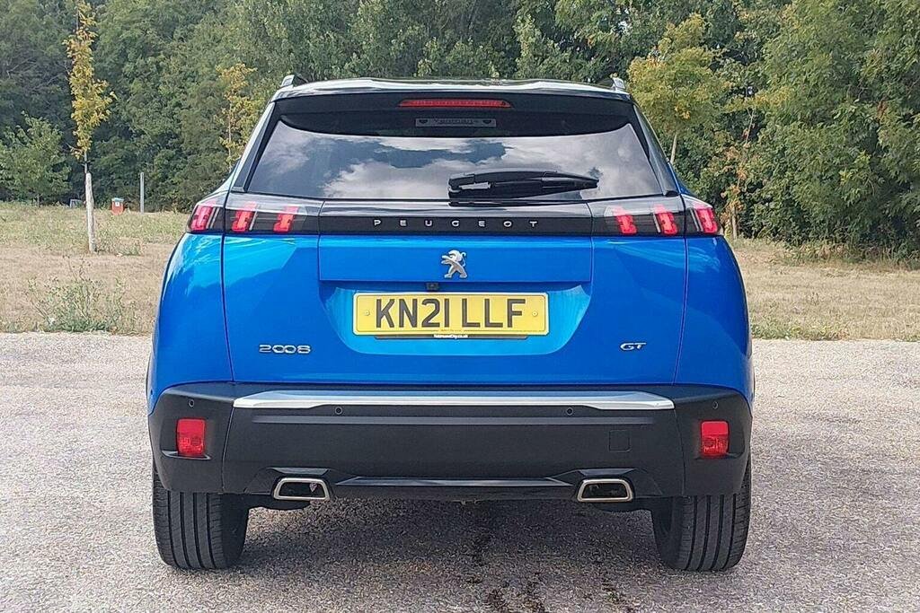 Peugeot 2008 1.2 Puretech Gt Premium Suv Eat KN21LLF Blue #4