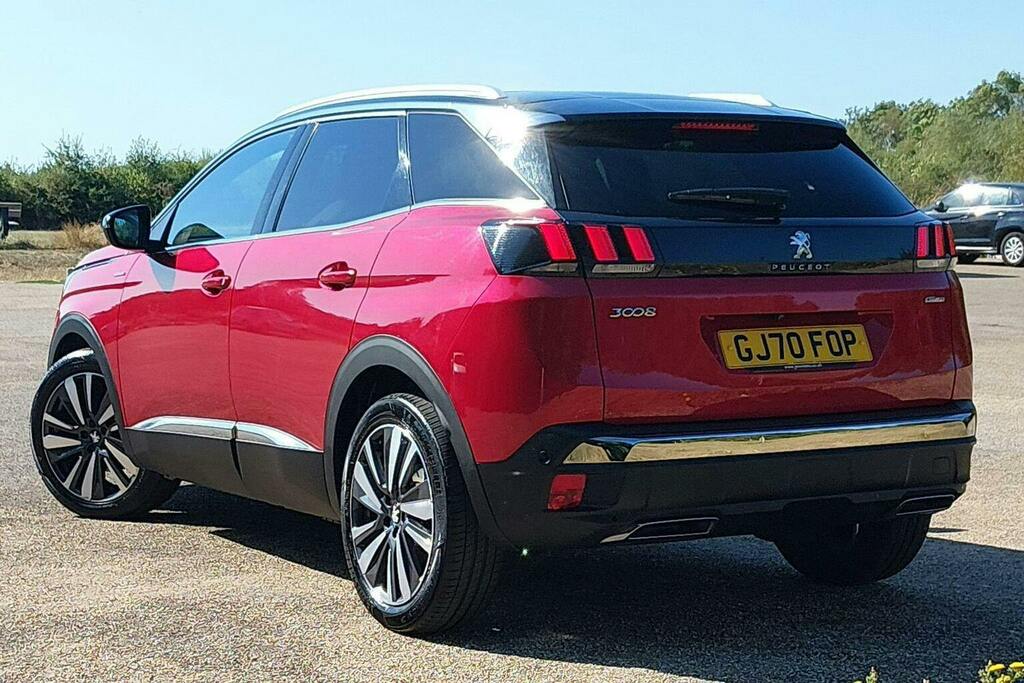 Peugeot 3008 1.2 Puretech Gt Line Premium Suv Eat Red #5
