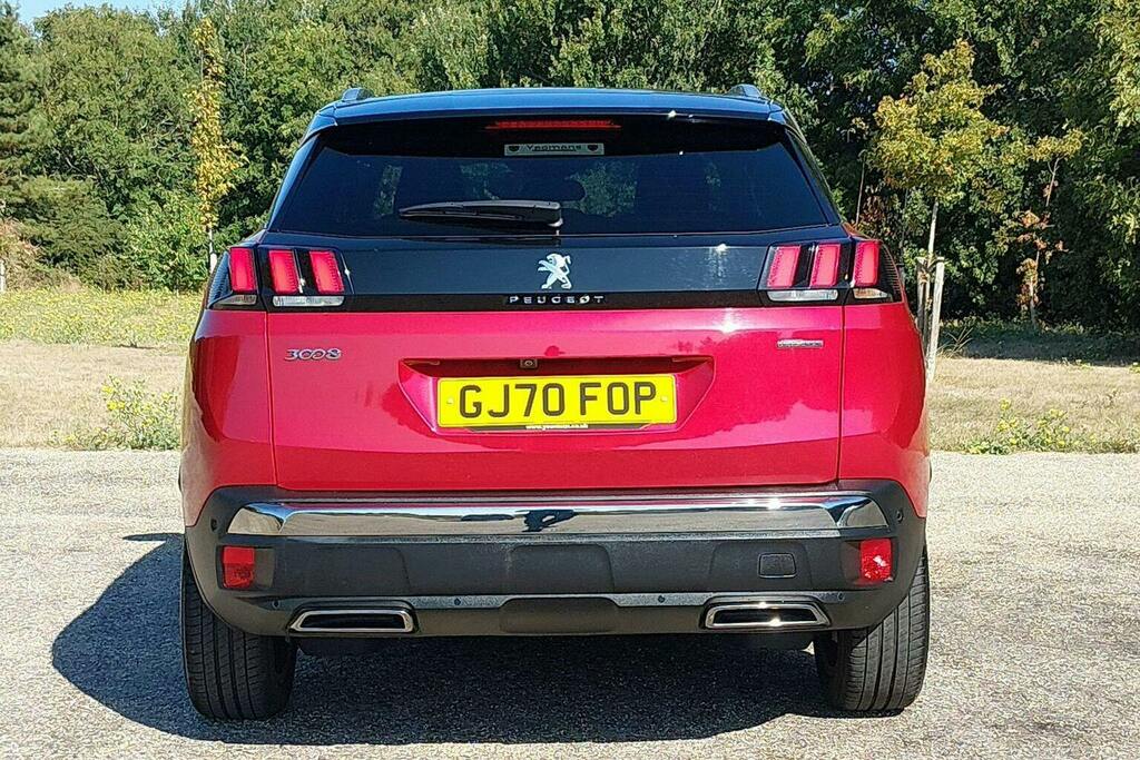 Peugeot 3008 1.2 Puretech Gt Line Premium Suv Eat Red #4