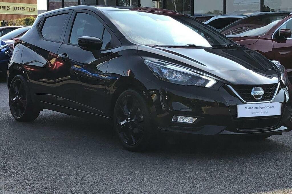 Nissan Micra 1.0 Ig T N Sport Hatchback Xtron RO22HNL Black