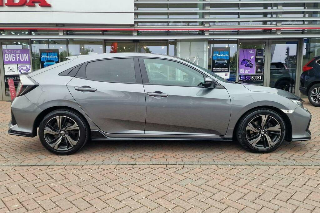 Honda Civic 1.5 Vtec Turbo Sport Hatchback YT69YCX Grey #2