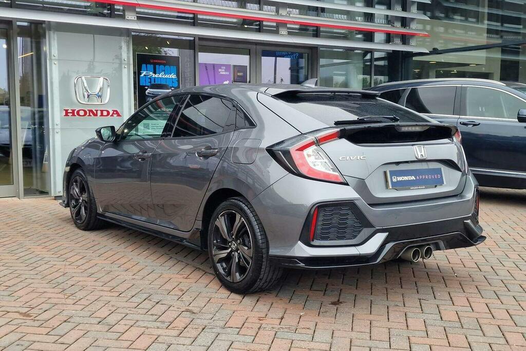 Honda Civic 1.5 Vtec Turbo Sport Hatchback YT69YCX Grey #5