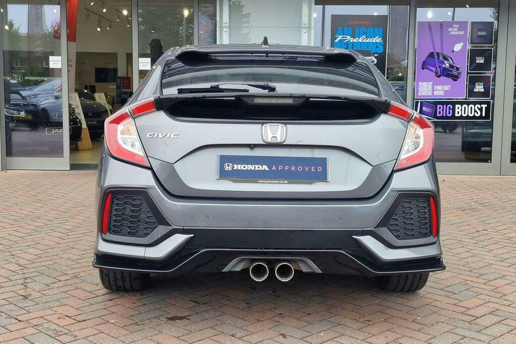 Honda Civic 1.5 Vtec Turbo Sport Hatchback YT69YCX Grey #4