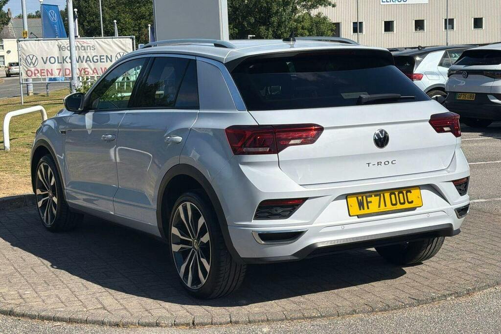 Volkswagen T-Roc 2.0 Tdi Evo R-line Suv Silver #5