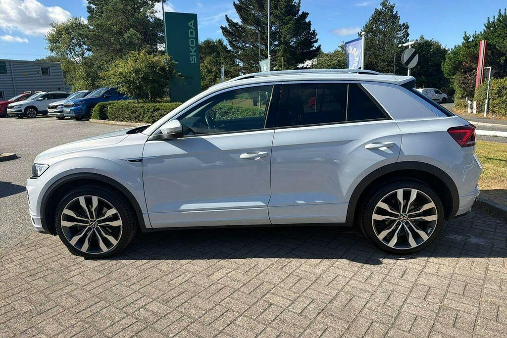 Volkswagen T-Roc 2.0 Tdi Evo R-line Suv Silver #6