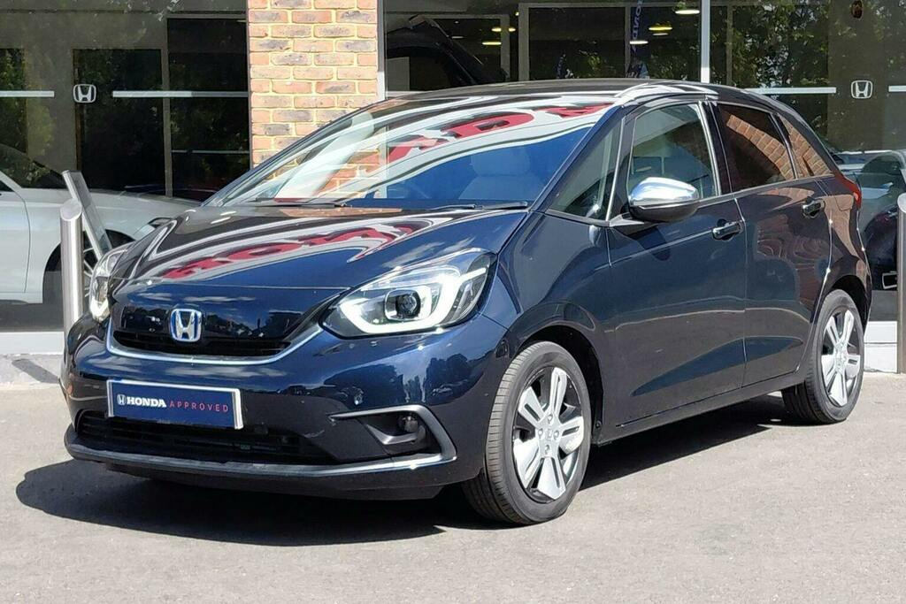 Honda Jazz 1.3 I-vtec Ex Navi Cvt Blue #7