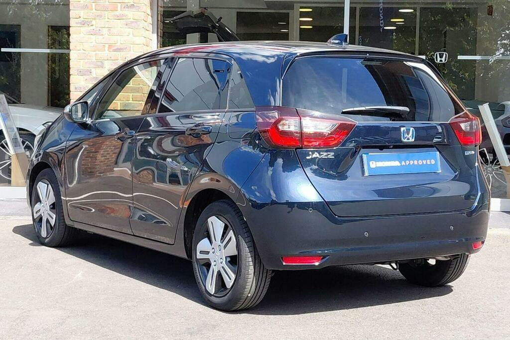 Honda Jazz 1.5 H I Mmd Ex Hatchback Hybrid Ecvt Blue #5