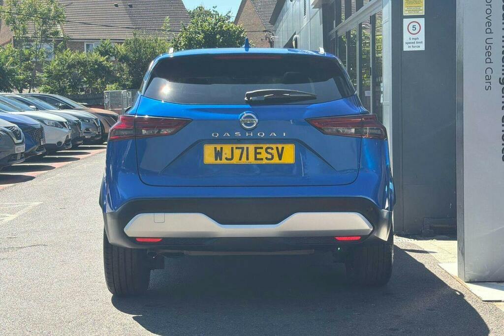 Nissan Qashqai 1.3 Dig T Mhev Tekna Suv Hybrid WJ71ESV Blue #4