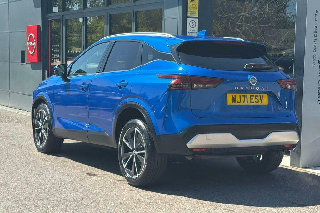 Nissan Qashqai 1.3 Dig T Mhev Tekna Suv Hybrid WJ71ESV Blue #5