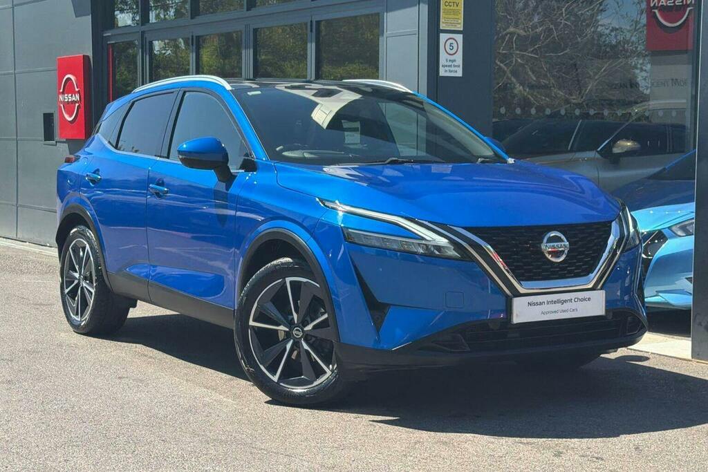 Nissan Qashqai 1.3 Dig T Mhev Tekna Suv Hybrid WJ71ESV Blue