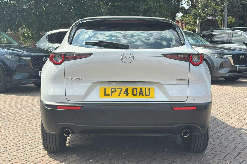 Mazda CX-30 2.5 E Skyactiv G Mhev Centre Line Suv A White #4