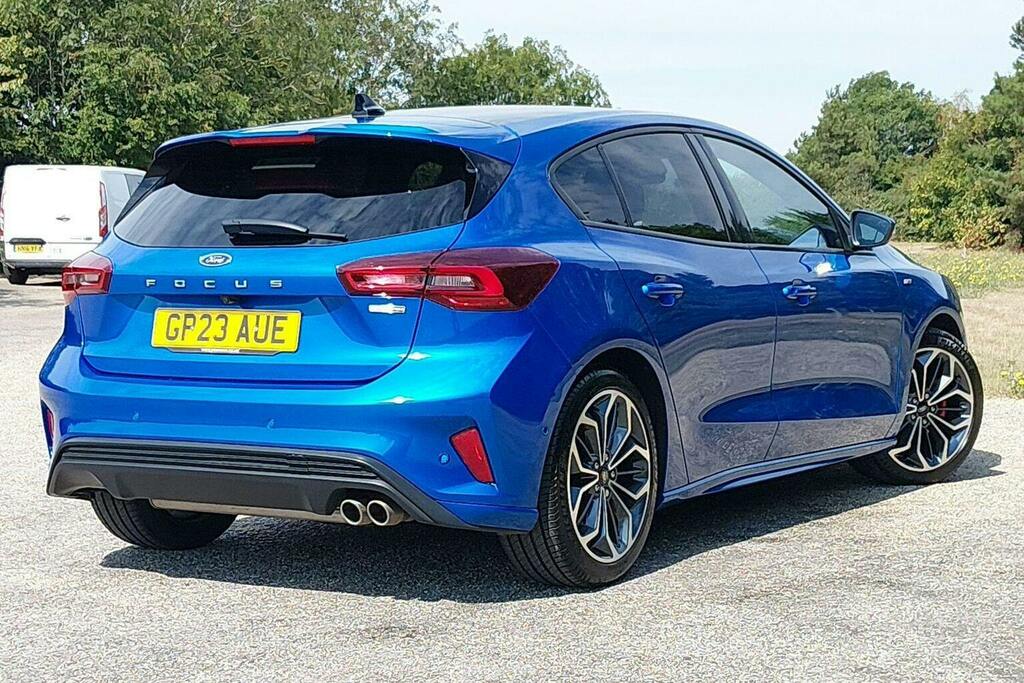 Ford Focus 1.0T Ecoboost Mhev St Line X Hatchback GP23AUE Blue #3