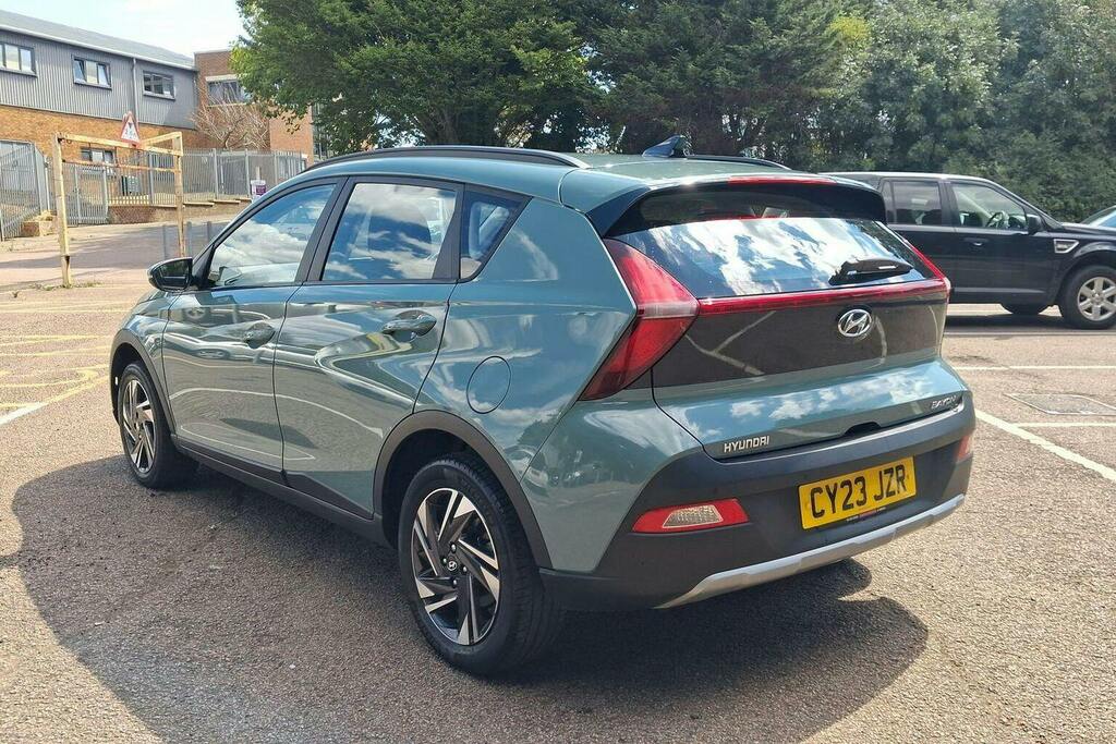 Hyundai Bayon 1.0 T Gdi Mhev Se Connect Suv Hybrid Dc CY23JZR Green #5