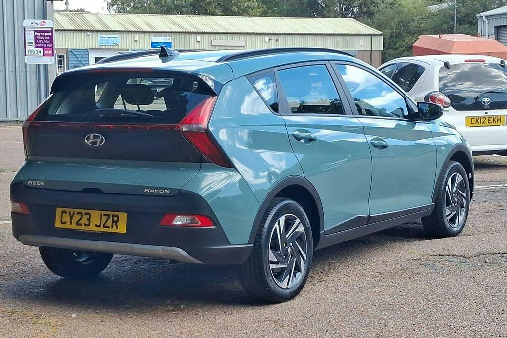 Hyundai Bayon 1.0 T Gdi Mhev Se Connect Suv Hybrid Dc CY23JZR Green #3