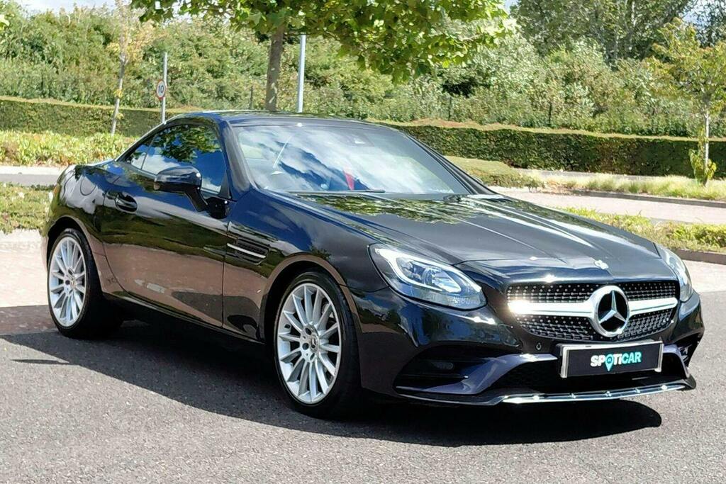 Mercedes-Benz SLC 2.1 Slc250d Amg Line Convertible G Tron Black