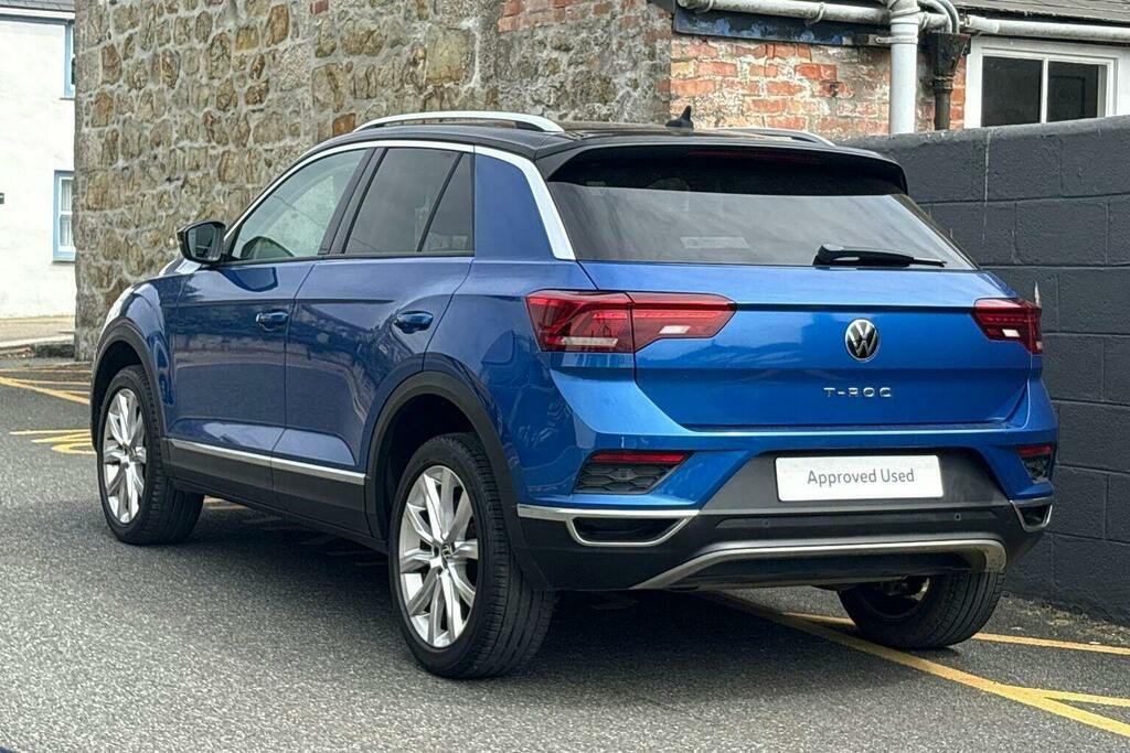 Volkswagen T-Roc 1.5 Tsi Evo Sel Blue #5