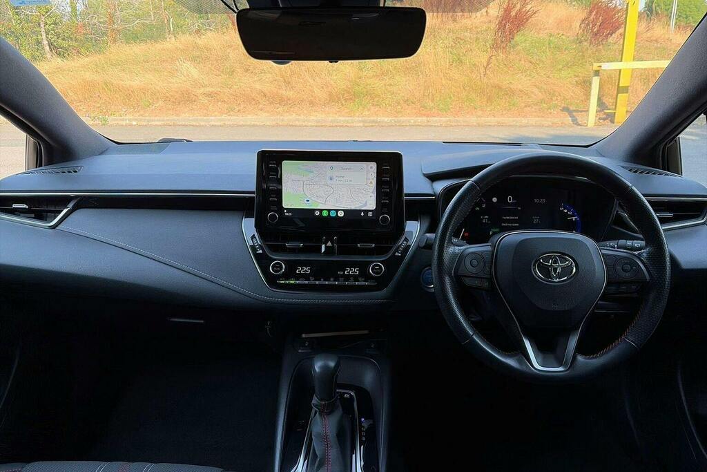 Toyota Corolla 1.8 Vvt H Gr Sport Hatchback Hybrid Cvt White #6