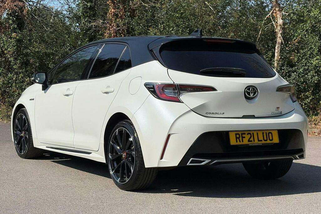 Toyota Corolla 1.8 Vvt H Gr Sport Hatchback Hybrid Cvt White #4