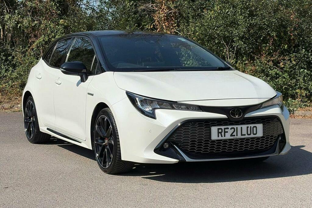 Toyota Corolla 1.8 Vvt H Gr Sport Hatchback Hybrid Cvt White