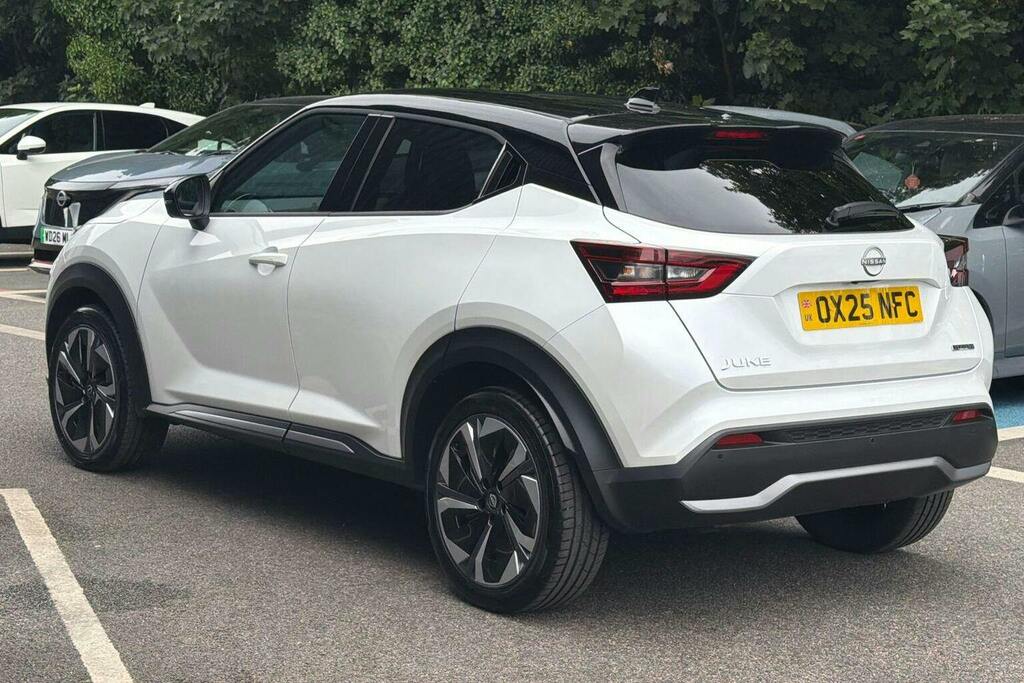 Nissan Juke 1.6 Tekna Plus Suv Hybrid White #5