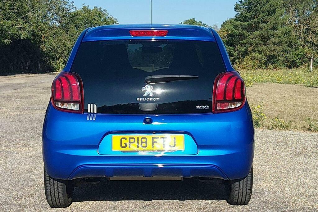 Peugeot 108 1.0 Collection Hatchback Blue #4
