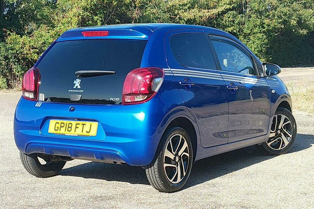 Peugeot 108 1.0 Collection Hatchback Blue #3
