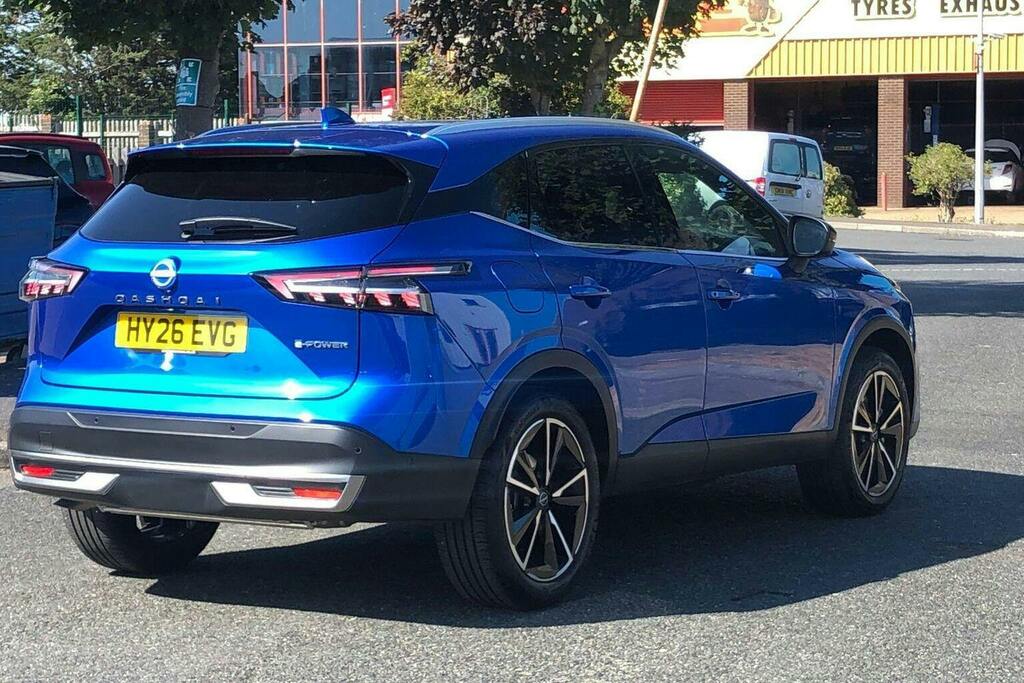 Nissan Qashqai 1.5 H E Power Tekna Suv Hybrid Blue #3