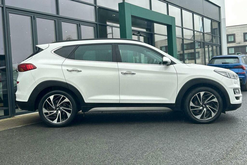 Hyundai Tucson 1.6 T Gdi Premium Se Suv Dct White #2