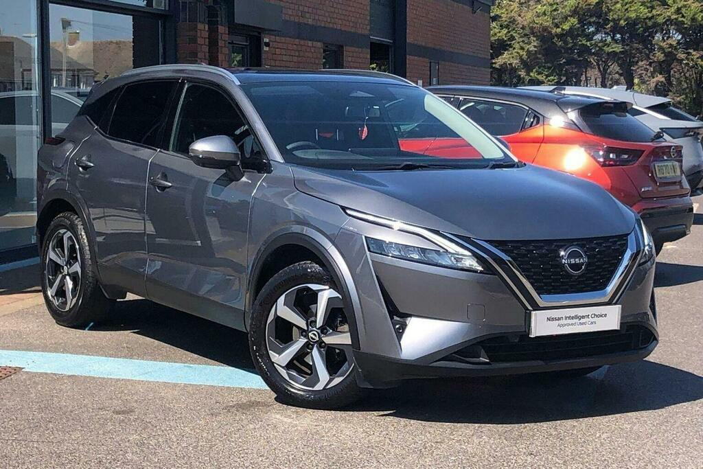 Nissan Qashqai 1.3 Dig T Mhev N Connecta Suv Hybrid Xt LJ23KDP Grey