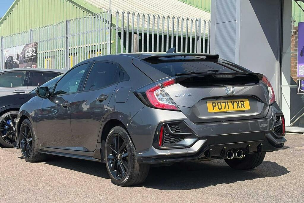Honda Civic 1.5 Vtec Turbo Sport Hatchback Cvt Grey #5