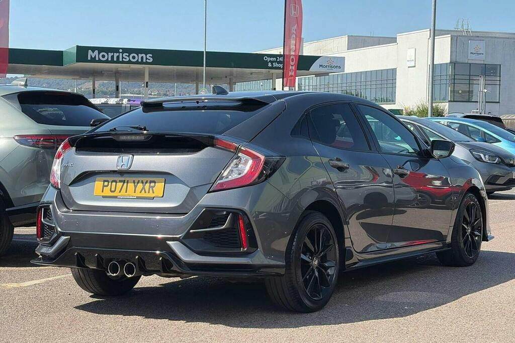 Honda Civic 1.5 Vtec Turbo Sport Hatchback Cvt Grey #3