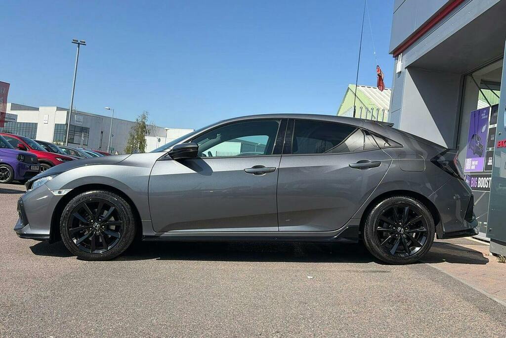 Honda Civic 1.5 Vtec Turbo Sport Hatchback Cvt Grey #6