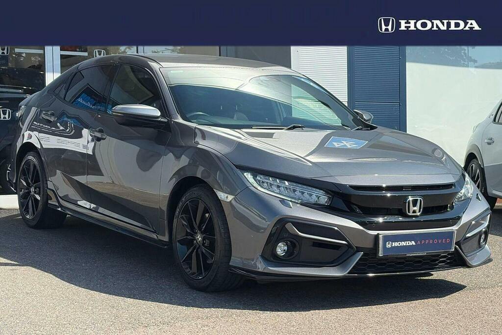 Honda Civic 1.5 Vtec Turbo Sport Hatchback Cvt Grey