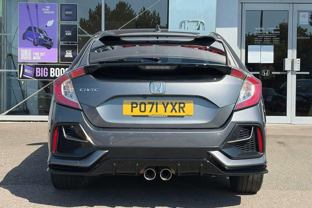 Honda Civic 1.5 Vtec Turbo Sport Hatchback Cvt Grey #4