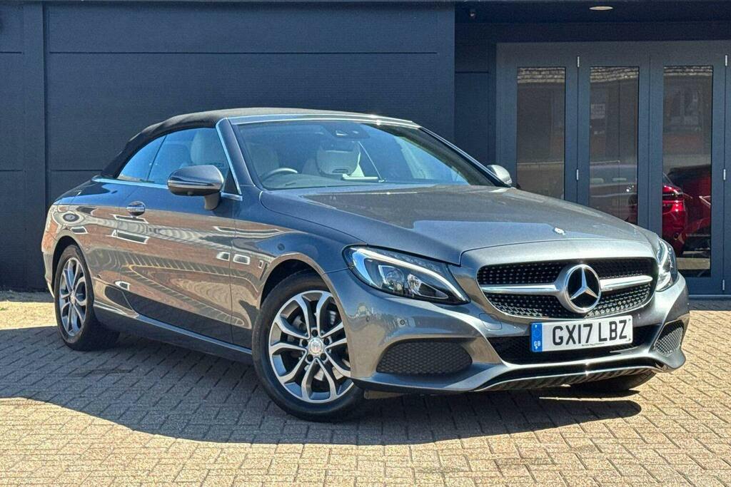 Mercedes-Benz C Class 2.0 C200 Sport Cabriolet G Tronic Plus Grey