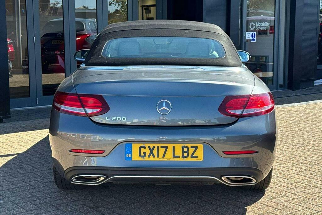 Mercedes-Benz C Class 2.0 C200 Sport Cabriolet G Tronic Plus Grey #4