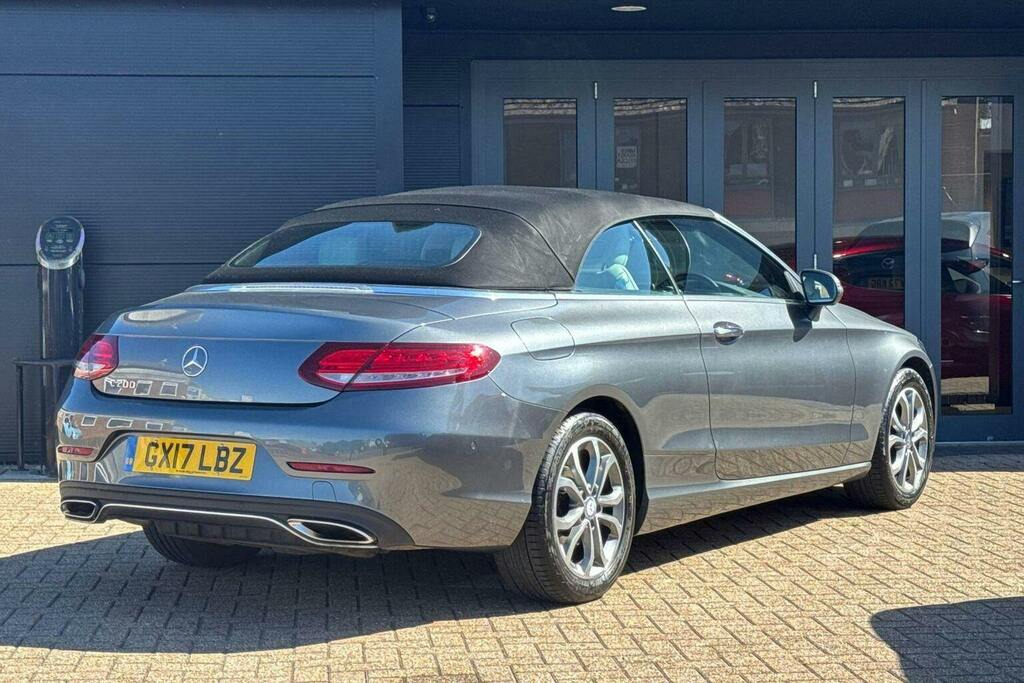 Mercedes-Benz C Class 2.0 C200 Sport Cabriolet G Tronic Plus Grey #3