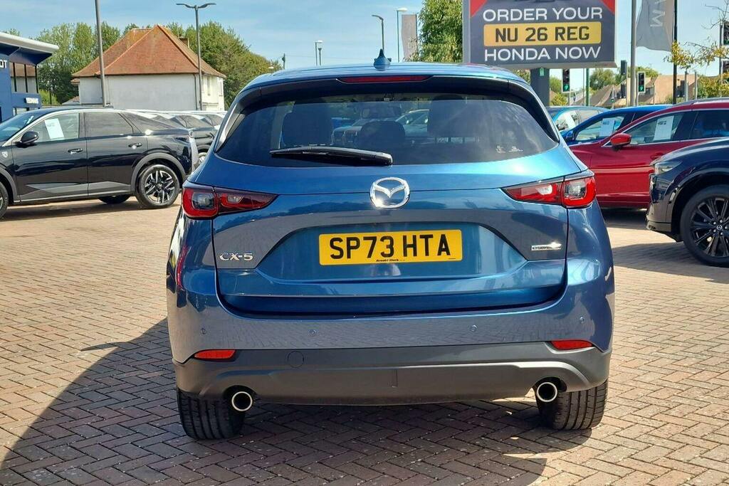 Mazda CX-5 2.0 E Skyactiv G Mhev Exclusive Line Suv Petro Blue #4