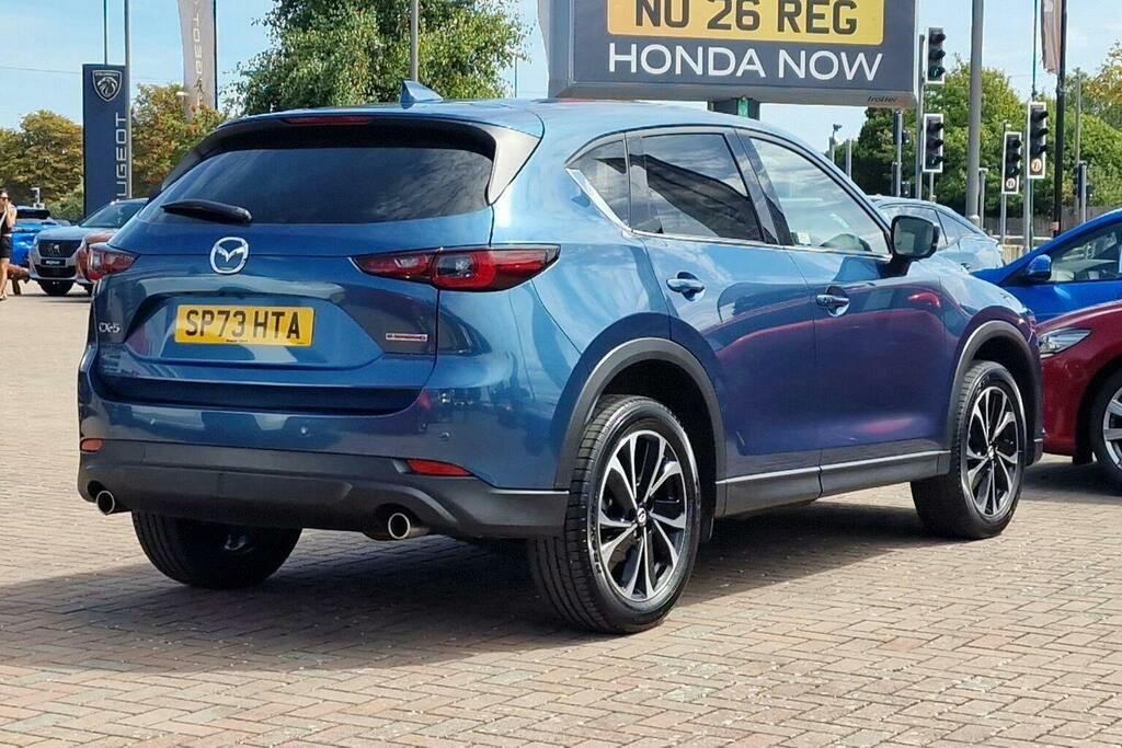 Mazda CX-5 2.0 E Skyactiv G Mhev Exclusive Line Suv Petro Blue #3