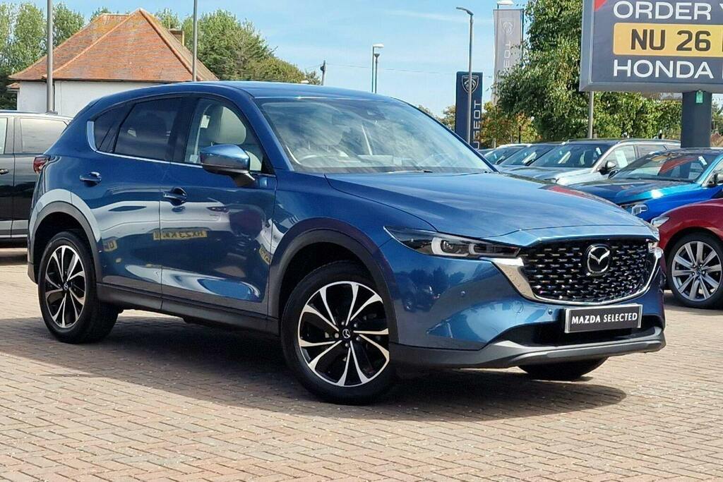 Mazda CX-5 2.0 E Skyactiv G Mhev Exclusive Line Suv Petro Blue