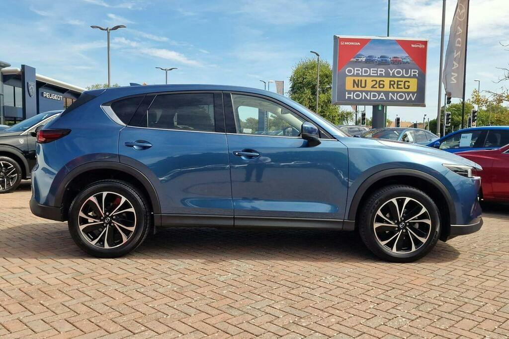 Mazda CX-5 2.0 E Skyactiv G Mhev Exclusive Line Suv Petro Blue #2