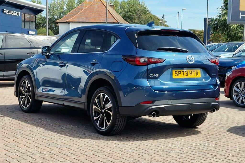 Mazda CX-5 2.0 E Skyactiv G Mhev Exclusive Line Suv Petro Blue #5