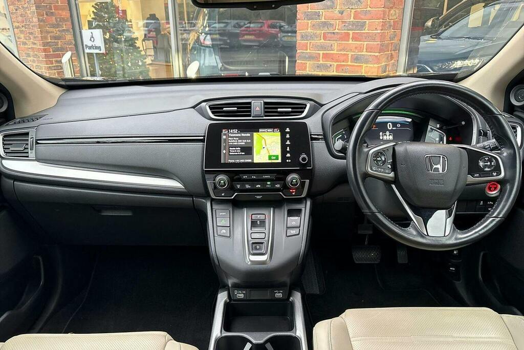 Honda Cr-V 2.0 I-mmd Hybrid Sr 2Wd Ecvt White #11