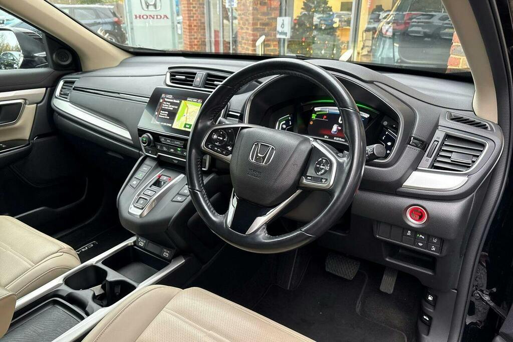 Honda Cr-V 2.0 I-mmd Hybrid Sr 2Wd Ecvt White #10