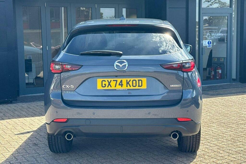 Mazda CX-5 2.0 E Skyactiv G Mhev Exclusive Line Suv Petro Grey #4