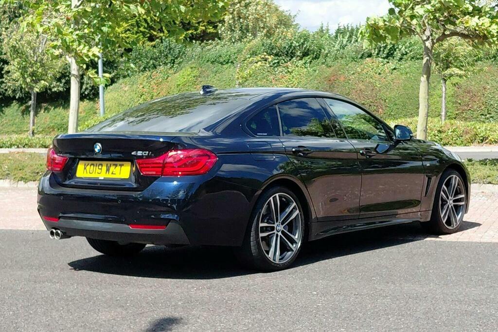 BMW 4 Series Gran Coupe 2.0 420I M Sport Hatchback Black #3