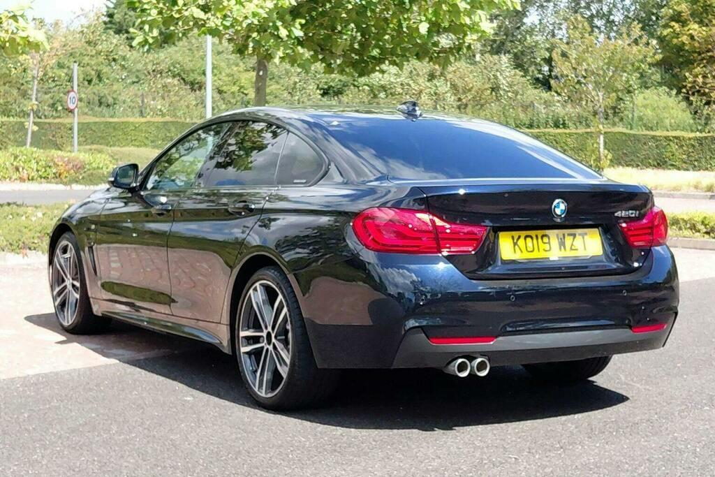 BMW 4 Series Gran Coupe 2.0 420I M Sport Hatchback Black #5