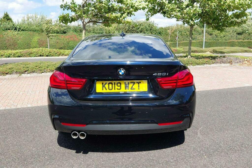 BMW 4 Series Gran Coupe 2.0 420I M Sport Hatchback Black #4
