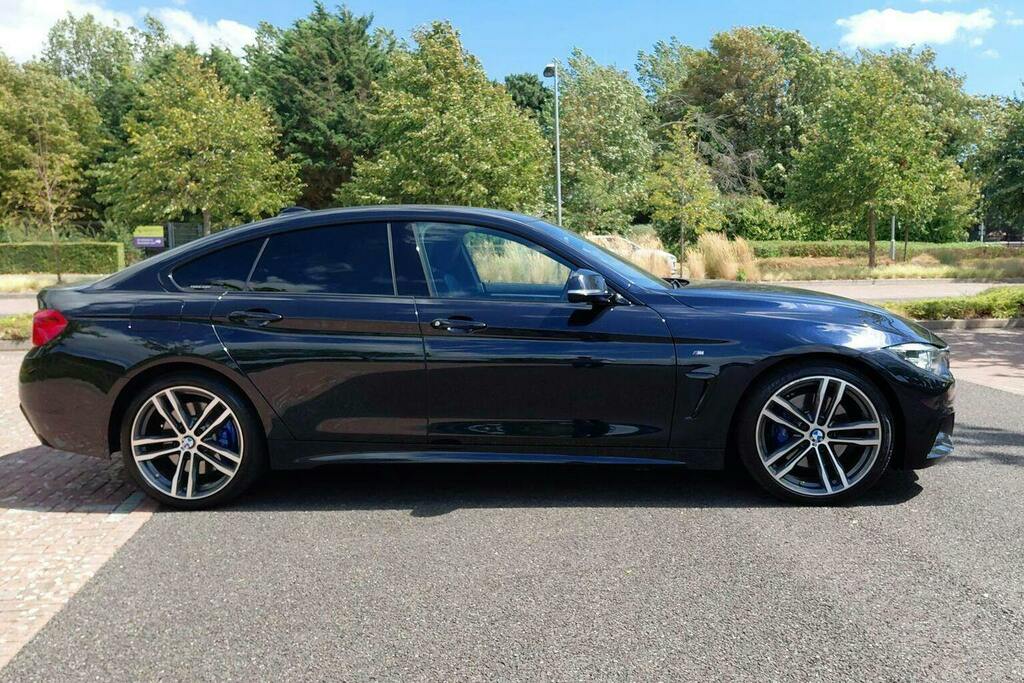 BMW 4 Series Gran Coupe 2.0 420I M Sport Hatchback Black #2